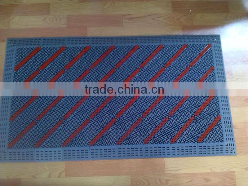 plum blossom eva material DIY door mat for bank ,for supermarket and for commercial area