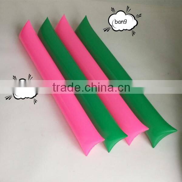 high quality pvc colorful inflatable thunder stick sporting noisemaker