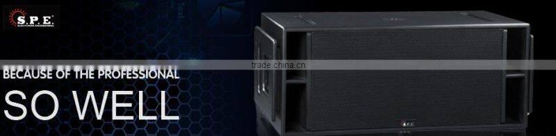 professional mini line array speaker dual 6.5inch 300w LA-1 spe audio