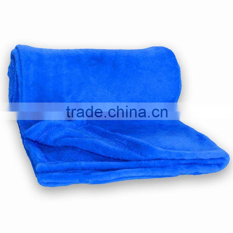 Anti-Pilling Knitted Coral Fleece Throw Blanket