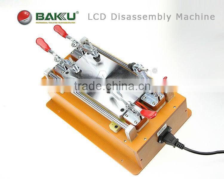 Hot sale BAKU touch screen panel lcd separator glue disassemble machine for iphone Samsung HTC etc(BK-948A)