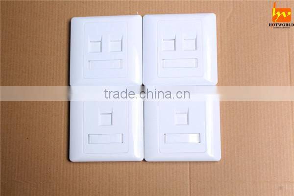 hdmi dual face plate rj45