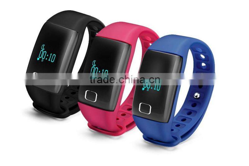 Heart Rate Bluetooth Smart Sport Watch Activity Tracker with Step Counter Sleep Monitoring Calories