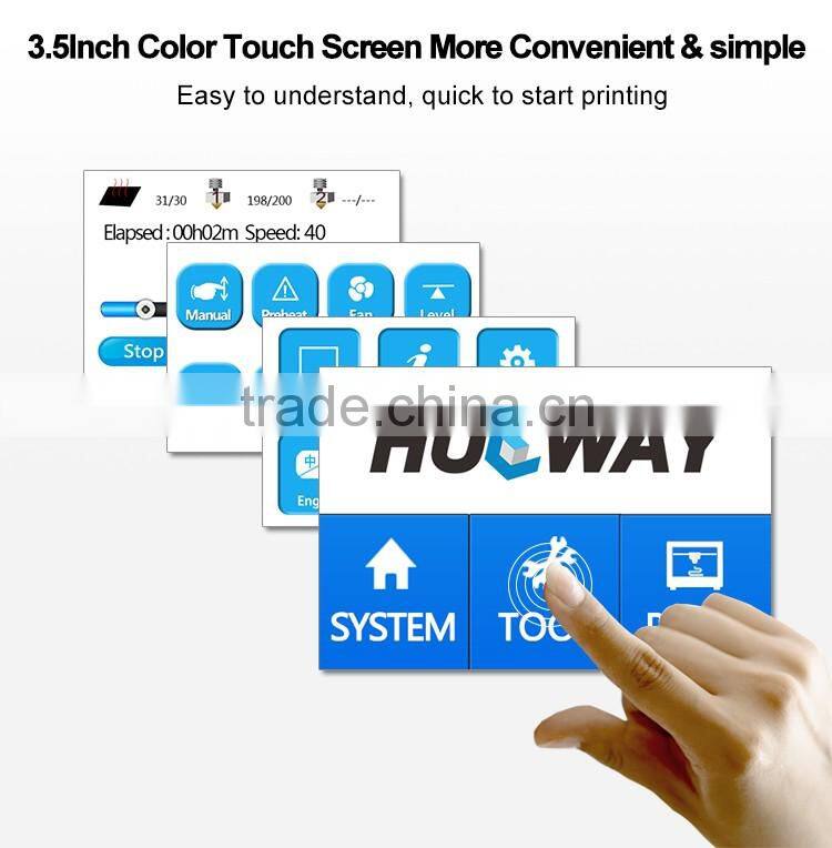 China 3D Printer Maunfacturer Metal Frame 3D Printer Shenzhen Build Size 210*210*330mm 3D Metal Printer