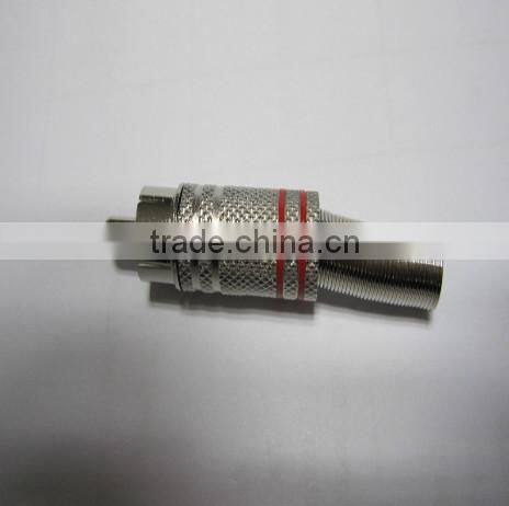 RCA PLUG,METAL OR GOLD, RCA CONNECTOR