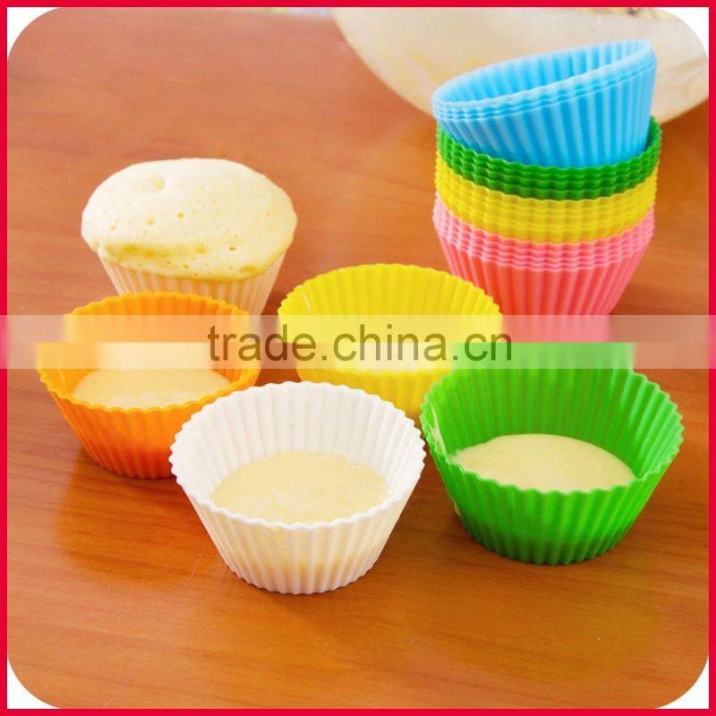 New Colorful Baking Tools Silicone Cup Mold