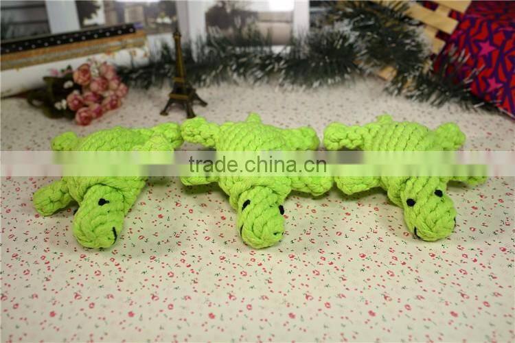 Turtle shape rope dog toys manufacturers