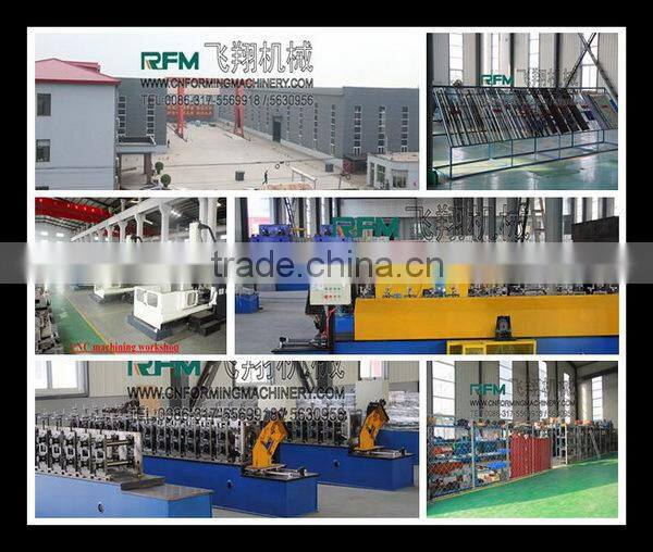 C profile hydraulic metal purlin roll forming machinery