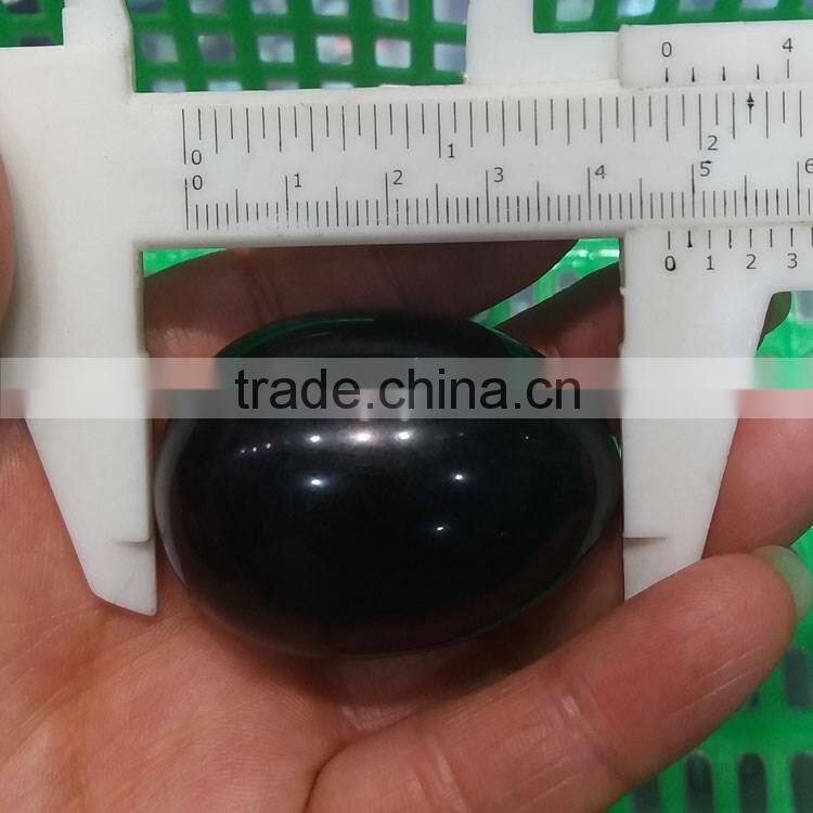 wholesale small natural rock obsidian crystal stone yoni eggs quartz eggs for sale