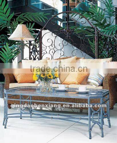 wrought iron furniture stool