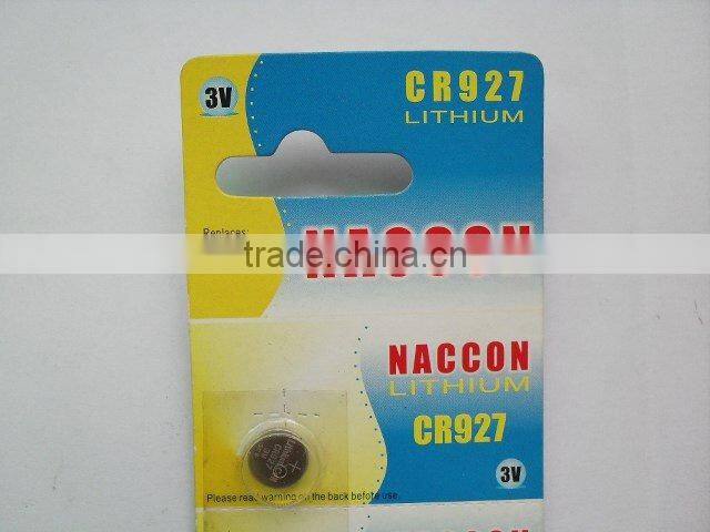 3v CR927 battery lithium button cell battery 34q