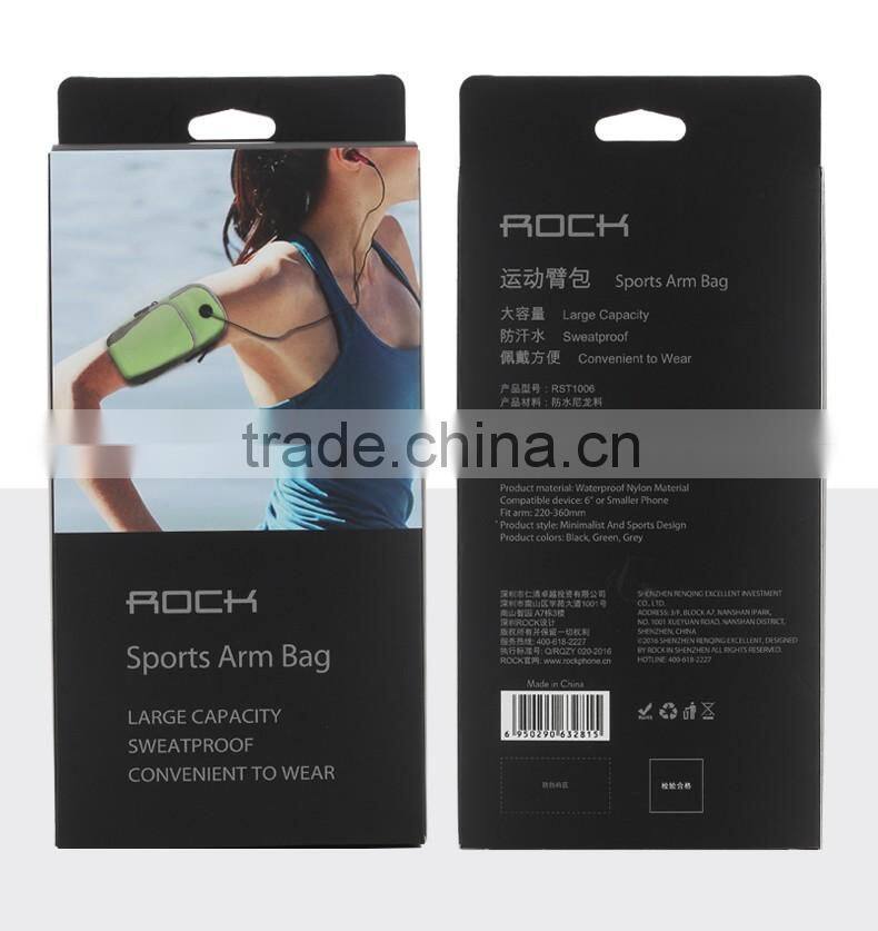 ROCK Universal Sports Arm Bag Waterproof Mobile Phone Arm Band