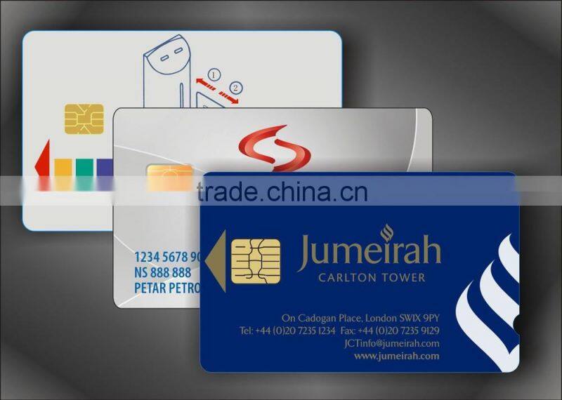 ISO7816 pvc blank SLE4428 ic card