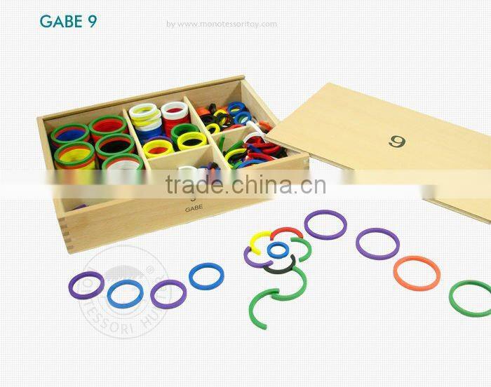GABE 8 Sticks, Preschool Educational Frobel Toys
