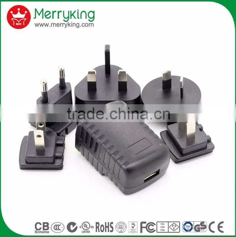 packed in double blister 5voltage 2a 2.1a usb wall charger with 150cm cable