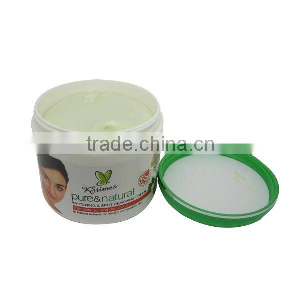 Fast whitening effect spots pigment removal the skin care bleaching cream