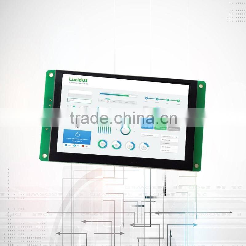 Industrial tft 4.3 " lcd serial interface module with controller 480 x RGB x 272 LCD display for machinery instrument