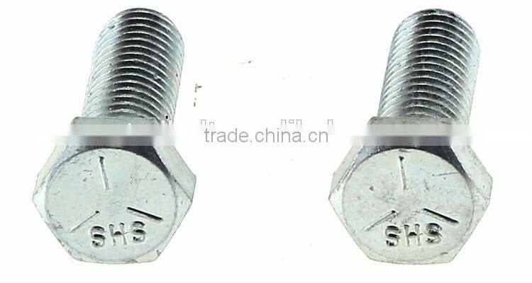 Hexagon head bolts DIN 933(full thread) Hex head bolt 12.9