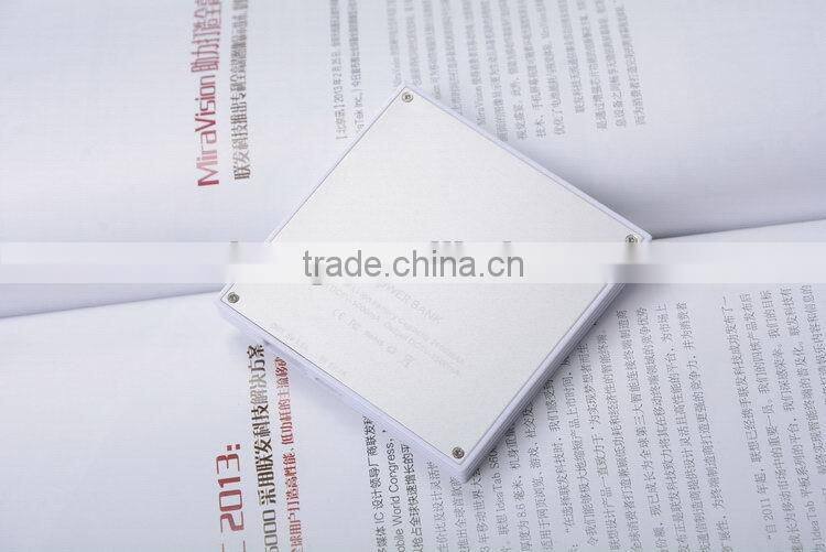 Factory Cheap cheap 2600mah slim card power bank for Mobile Phone/SmartPhone