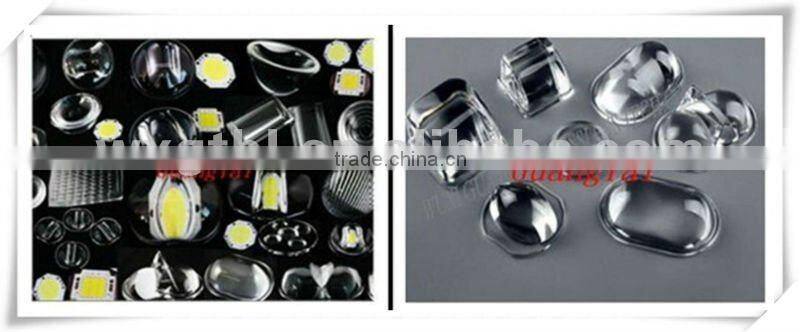 30mm 5W led glass lens Reflector with small view angle 30degree