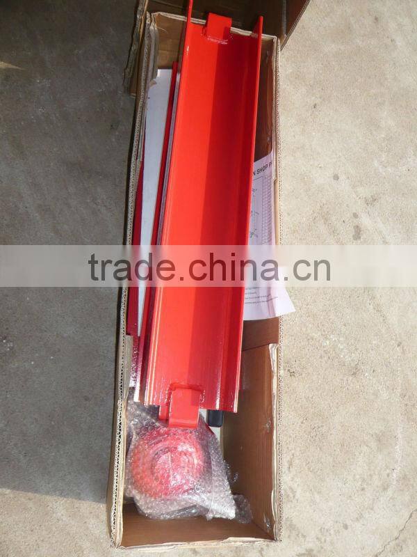 Hydraulic shop press with CE and ISO