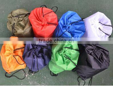 210D colorful waterproof drawstring backpack