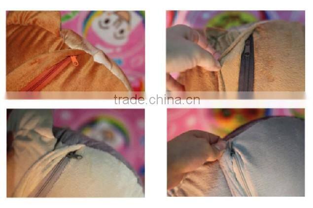 QQ Pet Factory Wholesale Animal Face Hugging Pillow Decor Home Travel Pillow