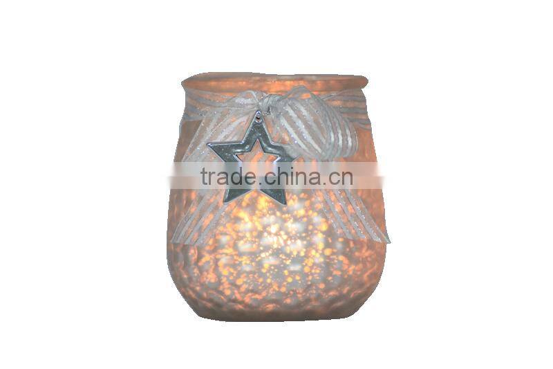 china manufacturer glass bubble candle holder