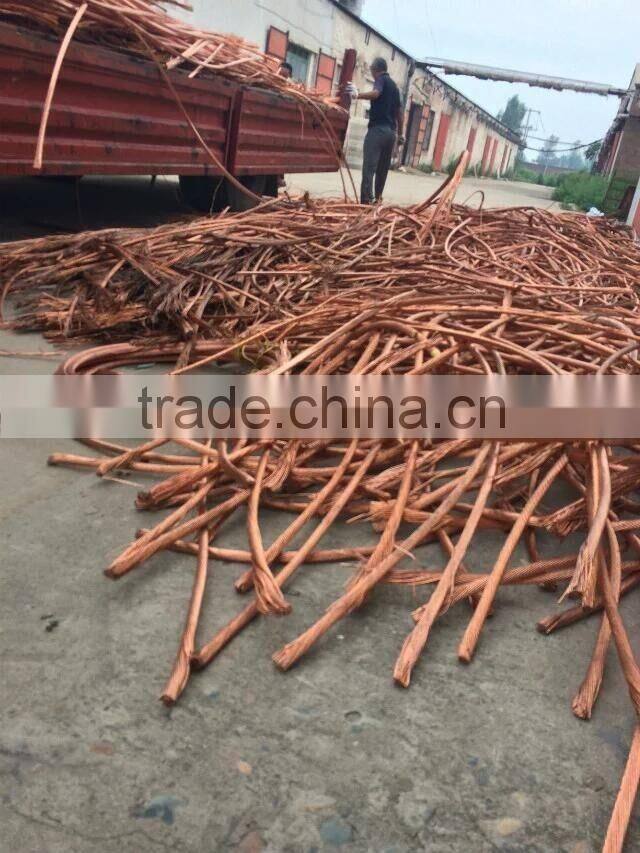 Millberry copper wire scrap 99.99% for sale
