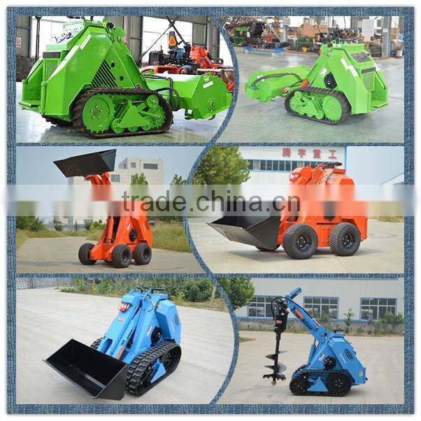 concrete mixer loader MS500 mini skid steer loader small garden loader
