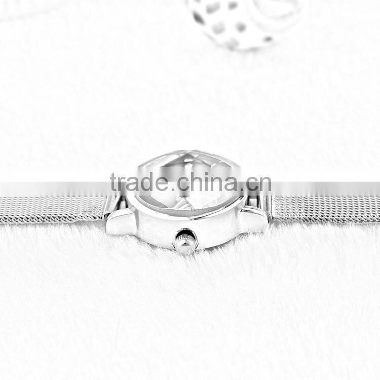 New models from Doris Watch alloy case mesh band Japan movt hand clock women fashion hand watch from China watch factory