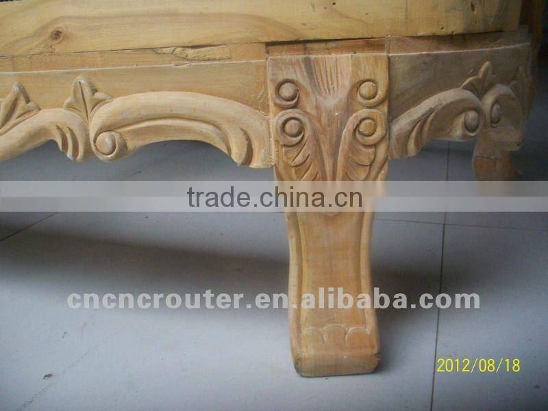 Eight Spindles 4 axis cnc Machine with mass production for table legs and stair handrails