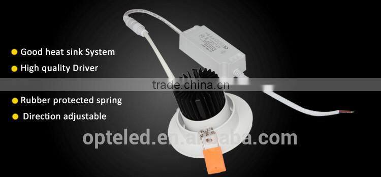 3.5 inch 15watt 16w 18 watts cob led downlight 3000K 4000K 5000k 6000K