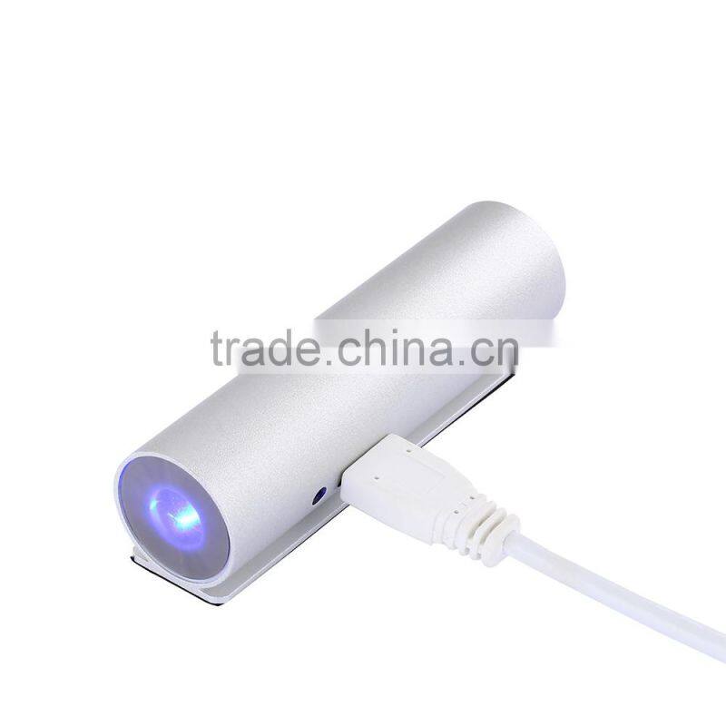 Aluminum alloy usb3.0 4 por hub driver download high speed with blue led indicators