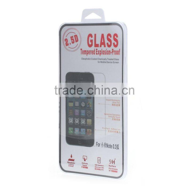 2.5D Explosion-proof Tempered Glass Screen Protective Film for Xiaomi Mi Note 0.3mm (Arc Edge)