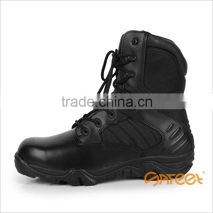 Genuine leather army boots security guard leather cheap price factory direct SA-8311