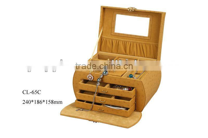 Promotional custom jewelry box packaging wholesale with mirror