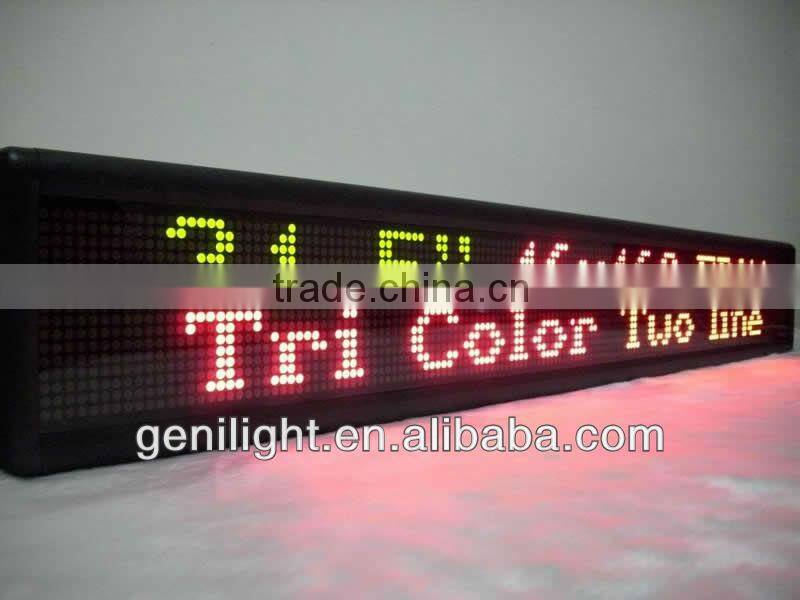 Hot Sale New Product Two-Line LED Display with colors