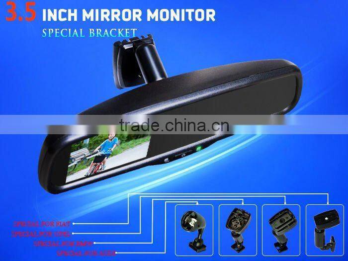 rearview mirror car monitor with 4.3 tft lcd