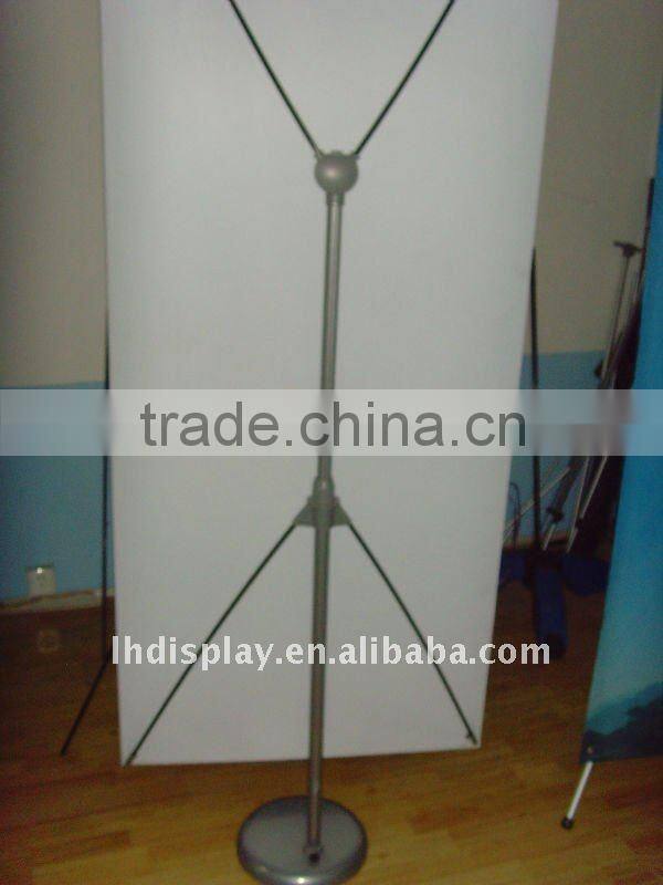 Outdoor X-banner display