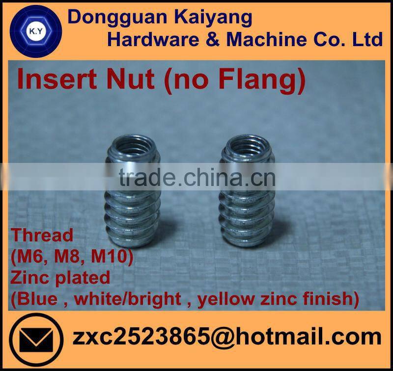 Good Price Galvanized Insert Nut M6 M8 M10