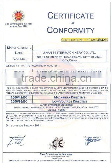 uPVC Window Machine Double head welding machine for pvc window and door