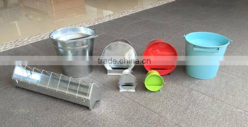 Galvanized steel chicken drinkers