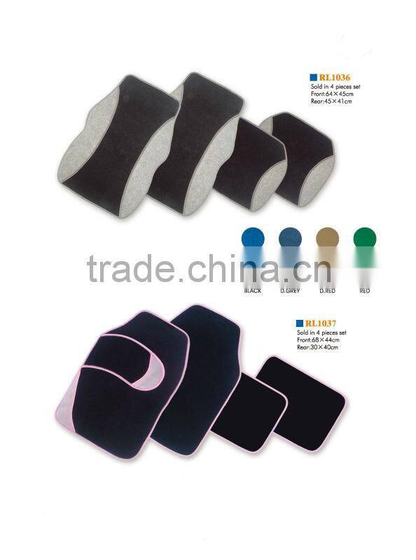 PVC and Plastic carpet car mats with cheap price