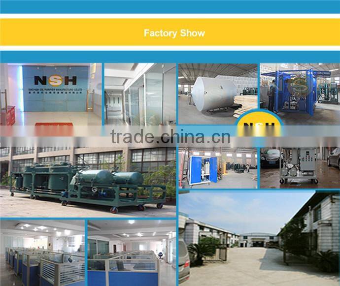 Sino-NSH Transformer Oil Filtration Machine with Trailer