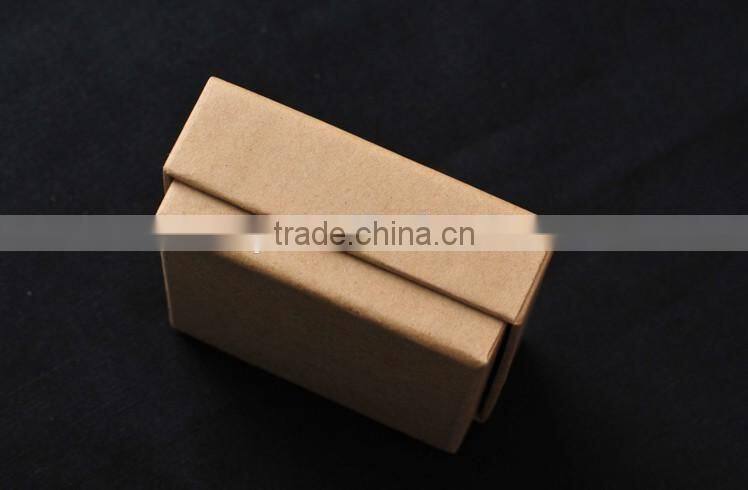 Best quality kraft paper jewelry ring box for selling