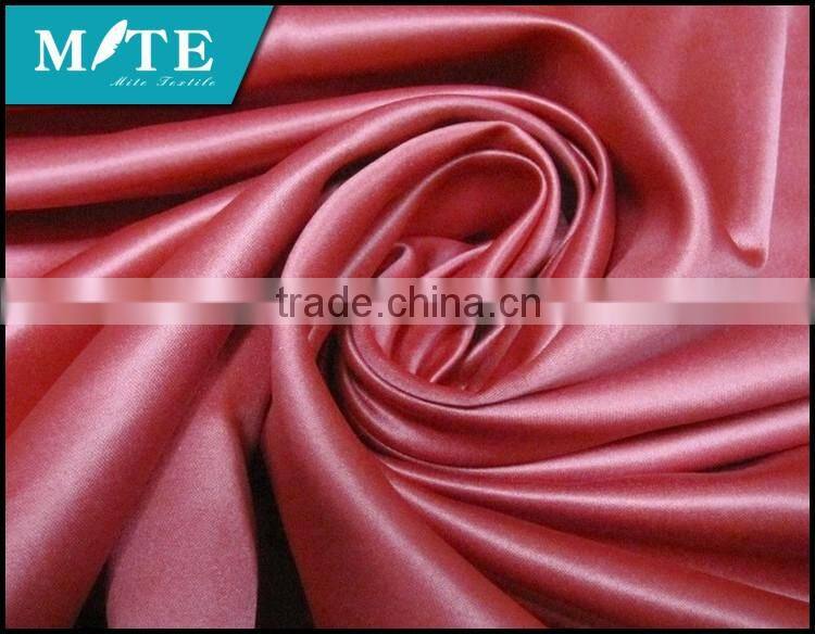 75D*150D polyester heavy semi-dull satin fabric/heavy satin / muslin women abaya