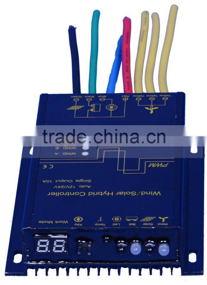 600w wind/solar hybrid controller with LED display.