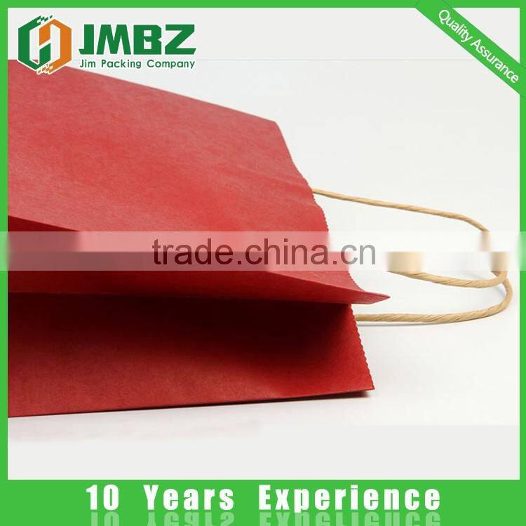 Shopping Industrial Use and Paper Material T-shirt kraft paper bags for shopping