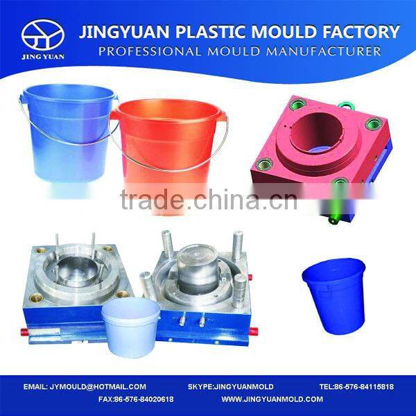 China Taizhou supplly Beryllium copper 10L plastic injection barrel/bucket/pail mould/mold making